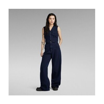 G-Star für Damen. D24207-C456-082 Denim-Weste blau (S), Lässig, Baumwolle G-Star für Damen. D24207-C456-082 Denim-Weste blau (S), Lässig, Baumwolle