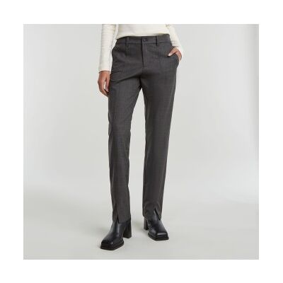 G-Star für Damen. D25258-D717-G788 Chino-Frontschlitz-Hose grau (24/32), Lässig, Recyceltes Polyester, Nachhaltig G-Star für Damen. D25258-D717-G788 Chino-Frontschlitz-Hose grau (24/32), Lässig, Recyceltes Polyester, Nachhaltig