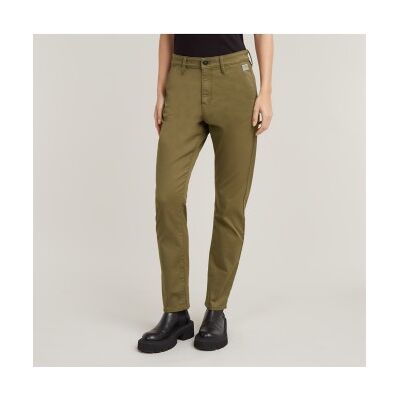 G-Star für Damen. D25261-C105-735 Khaki Slim Chino-Hose (24/30), Lässig, Grün, Baumwolle G-Star für Damen. D25261-C105-735 Khaki Slim Chino-Hose (24/30), Lässig, Grün, Baumwolle