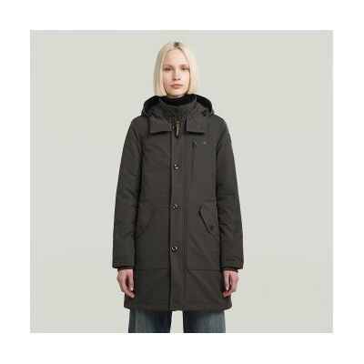 G-Star für Damen. D26967-D908-995 Wodan Jacke dunkelgrau (XS), Lässig, Polyester G-Star für Damen. D26967-D908-995 Wodan Jacke dunkelgrau (XS), Lässig, Polyester
