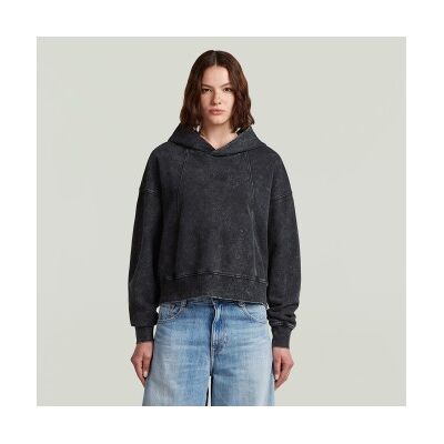 G-Star für Damen. D27726-D969-H590 Washed A Line Script Sweatshirt schwarz (XL), Lässig, Bio-Baumwolle, Nachhaltig G-Star für Damen. D27726-D969-H590 Washed A Line Script Sweatshirt schwarz (XL), Lässig, Bio-Baumwolle, Nachhaltig
