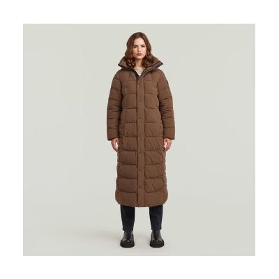 G-Star für Damen. D26963-D518-H386 Whistler Langer Puffermantel braun (XXS), Lässig, Polyester G-Star für Damen. D26963-D518-H386 Whistler Langer Puffermantel braun (XXS), Lässig, Polyester