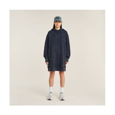 G-Star für Damen. D23502-D249-H193 Lockeres navyfarbenes Kleid (XXS), Lässig, Langarm, Bio-Baumwolle, Nachhaltig, Marine G-Star für Damen. D23502-D249-H193 Lockeres navyfarbenes Kleid (XXS), Lässig, Langarm, Bio-Baumwolle, Nachhaltig, Marine
