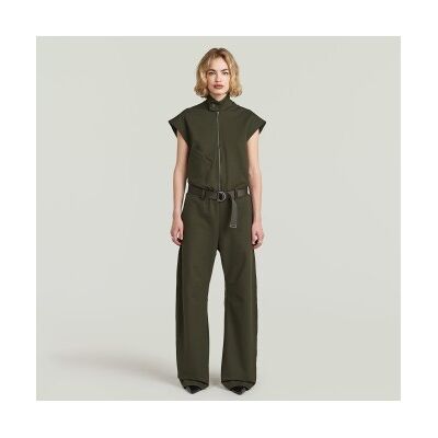 G-Star für Damen. D28710-E406-995 Overall Soft Sculpt grün (S), Lässig, Polyester, Kurzarm G-Star für Damen. D28710-E406-995 Overall Soft Sculpt grün (S), Lässig, Polyester, Kurzarm