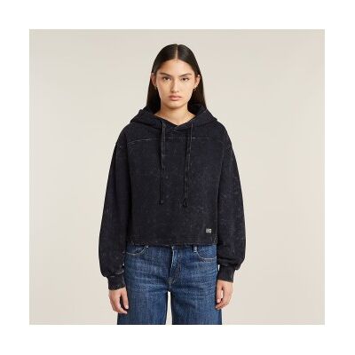 G-Star für Damen. D24402-D249-B564 Overdyed Loose Kapuzensweatshirt schwarz (XL), Lässig, Bio-Baumwolle, Nachhaltig G-Star für Damen. D24402-D249-B564 Overdyed Loose Kapuzensweatshirt schwarz (XL), Lässig, Bio-Baumwolle, Nachhaltig