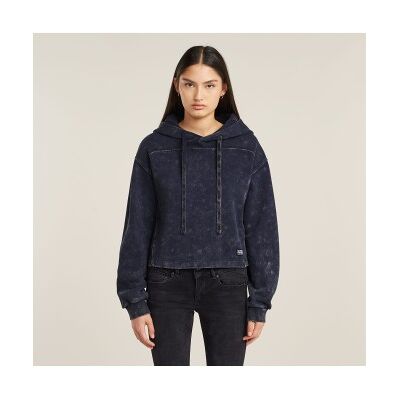G-Star für Damen. D24402-D249-H193 Sweatshirt Overdyed Lose navy (XXS), Lässig, Bio-Baumwolle, Nachhaltig, Marine G-Star für Damen. D24402-D249-H193 Sweatshirt Overdyed Lose navy (XXS), Lässig, Bio-Baumwolle, Nachhaltig, Marine