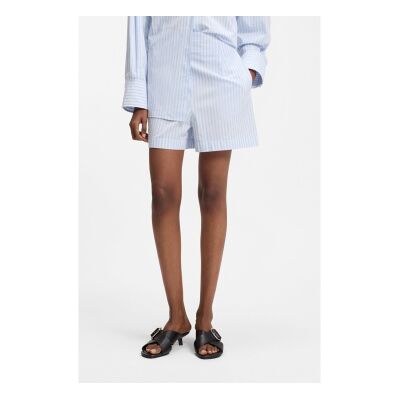 HUGO für Damen. 50559528 Kurze Hose Harite blau (40), Lässig, Baumwolle HUGO für Damen. 50559528 Kurze Hose Harite blau (40), Lässig, Baumwolle