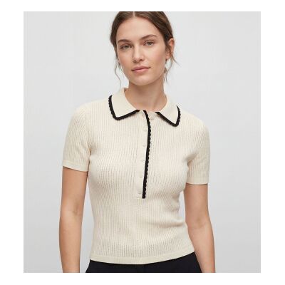 HUGO für Damen. 50557770 Oberteil Slysa beige (L), Lässig, Polyester HUGO für Damen. 50557770 Oberteil Slysa beige (L), Lässig, Polyester