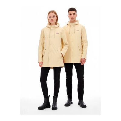 Hunter Unisex. ARU0003242 Downpour Regenjacke jo pu (L), Lässig, Gelb, Silikon, Wasserdicht Hunter Unisex. ARU0003242 Downpour Regenjacke jo pu (L), Lässig, Gelb, Silikon, Wasserdicht
