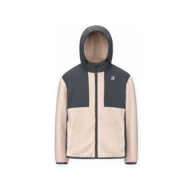 K-way Unisex. K5122SW Fleece Samson 4.0 Orsetto beige, grau (XXL), Lässig, Nylon K-way Unisex. K5122SW Fleece Samson 4.0 Orsetto beige, grau (XXL), Lässig, Nylon