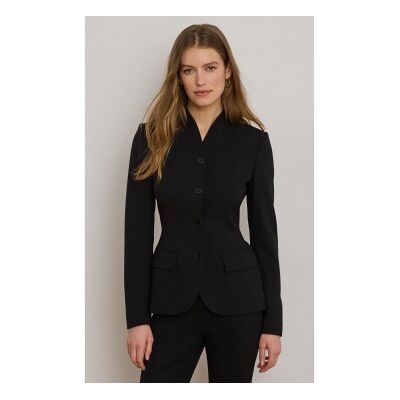 Lauren Ralph Lauren für Damen. 200B24032002 Amerikanischer Blazer aus Wollkrepp und schwarzem Elastan (50), Lässig, Wolle, Klassisch Lauren Ralph Lauren für Damen. 200B24032002 Amerikanischer Blazer aus Wollkrepp und schwarzem Elastan (50), Lässig, Wolle, Klassisch