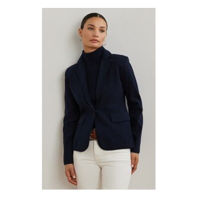 Lauren Ralph Lauren für Damen. 200971364003 Americana Blend Marineblau (L), Lässig, Baumwolle, Klassisch Lauren Ralph Lauren für Damen. 200971364003 Americana Blend Marineblau (L), Lässig, Baumwolle, Klassisch