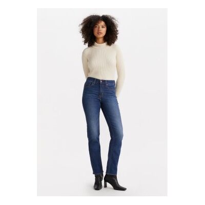 Levi's für Damen. 18883-0304 Jeans 724 High Rise Straight blau (32/32), Lässig, Baumwolle, Denim Levi's für Damen. 18883-0304 Jeans 724 High Rise Straight blau (32/32), Lässig, Baumwolle, Denim