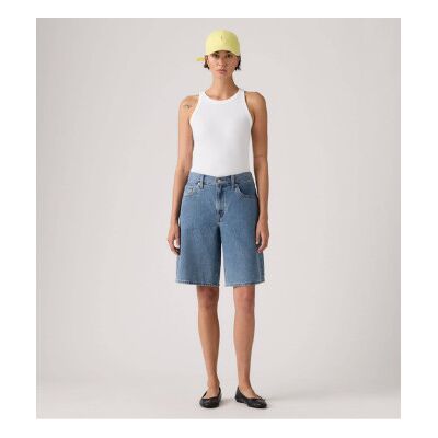 Levi's für Damen. 000MJ-0016 Baggy Bermuda Shorts Dad blau (27), Lässig, Baumwolle Levi's für Damen. 000MJ-0016 Baggy Bermuda Shorts Dad blau (27), Lässig, Baumwolle