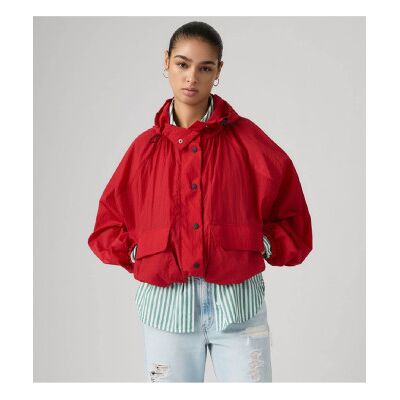 Levi's für Damen. 005AV-0000 Simone Jacke rot (M), Lässig, Polyamid Levi's für Damen. 005AV-0000 Simone Jacke rot (M), Lässig, Polyamid