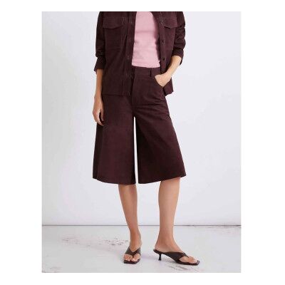 Marella für Damen. 2613431021200 Lederhose Mllscoglio kastanienbraun (46), Lässig, Wildleder Marella für Damen. 2613431021200 Lederhose Mllscoglio kastanienbraun (46), Lässig, Wildleder
