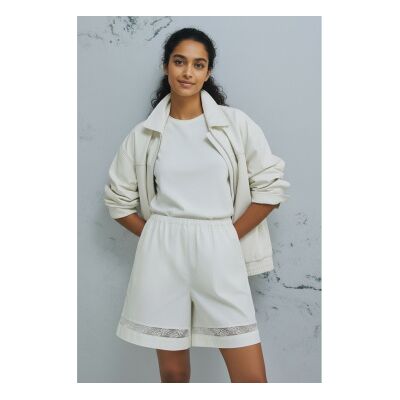 Marella für Damen. 2613141025200 Kurze Hose Mlmsport weiß (38), Lässig, Baumwolle Marella für Damen. 2613141025200 Kurze Hose Mlmsport weiß (38), Lässig, Baumwolle