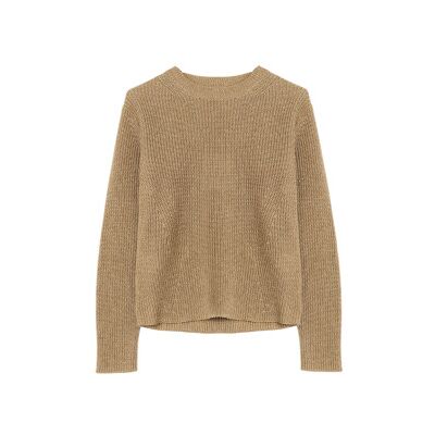 Marella für Damen. 2513361175200 Faust Pullover beige (XL), Lässig, Baumwolle, Langarm Marella für Damen. 2513361175200 Faust Pullover beige (XL), Lässig, Baumwolle, Langarm