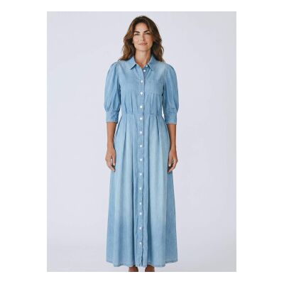 Marella für Damen. 2613221074200 Kleid Mlscerchia Denim (44), Blau, Lässig, Polyester Marella für Damen. 2613221074200 Kleid Mlscerchia Denim (44), Blau, Lässig, Polyester