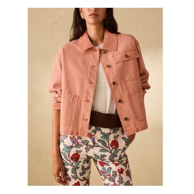 PennyBlack für Damen. 2611041143200 Pbbnuraghe Pfirsich Jacke (42), Lässig, Orange, Baumwolle PennyBlack für Damen. 2611041143200 Pbbnuraghe Pfirsich Jacke (42), Lässig, Orange, Baumwolle