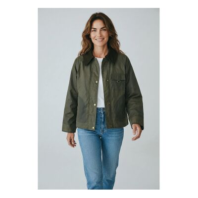 PennyBlack für Damen. 2611021013200 Gewachste Jacke PBBPALUDE grün (42), Lässig, Baumwolle PennyBlack für Damen. 2611021013200 Gewachste Jacke PBBPALUDE grün (42), Lässig, Baumwolle