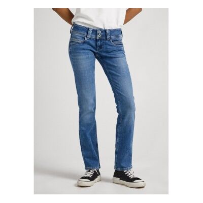 Pepe Jeans für Damen. PL204175HS1 Jean Venus hellblau (27/30), Lässig, Baumwolle, Denim, Nachhaltig Pepe Jeans für Damen. PL204175HS1 Jean Venus hellblau (27/30), Lässig, Baumwolle, Denim, Nachhaltig
