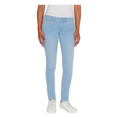Pepe Jeans für Damen. PL204583PF2 Blaue Skinny-Jeans (27/30), Lässig, Baumwolle, Denim, Nachhaltig Pepe Jeans für Damen. PL204583PF2 Blaue Skinny-Jeans (27/30), Lässig, Baumwolle, Denim, Nachhaltig