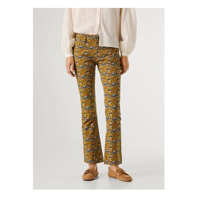 Pepe Jeans für Damen. PL2100066 Mid Waist Kick Flare Hose mehrfarbig (M), Lässig, Baumwolle Pepe Jeans für Damen. PL2100066 Mid Waist Kick Flare Hose mehrfarbig (M), Lässig, Baumwolle