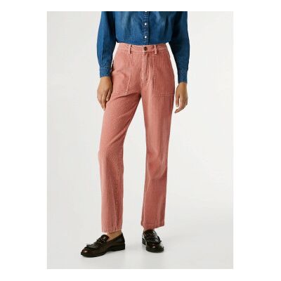 Pepe Jeans für Damen. PL2100002 Tala Hose rosa (L), Lässig, Baumwolle Pepe Jeans für Damen. PL2100002 Tala Hose rosa (L), Lässig, Baumwolle