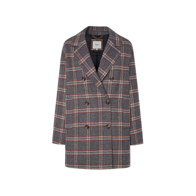 Pepe Jeans für Damen. PL402469 Grauer Billy-Mantel (M), Lässig, Polyester Pepe Jeans für Damen. PL402469 Grauer Billy-Mantel (M), Lässig, Polyester