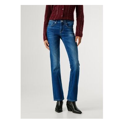 Pepe Jeans für Damen. PL20473254UA Blaue Piccadilly Bootcut Jeans (30/30), Lässig, Denim Pepe Jeans für Damen. PL20473254UA Blaue Piccadilly Bootcut Jeans (30/30), Lässig, Denim