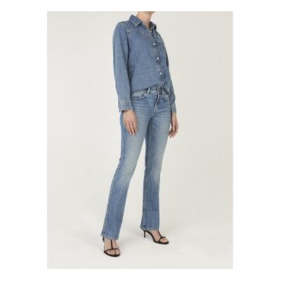 Pepe Jeans für Damen. PL20509244VB Jeans Bootcut Piper blau (27/30), Lässig, Baumwolle, Denim Pepe Jeans für Damen. PL20509244VB Jeans Bootcut Piper blau (27/30), Lässig, Baumwolle, Denim