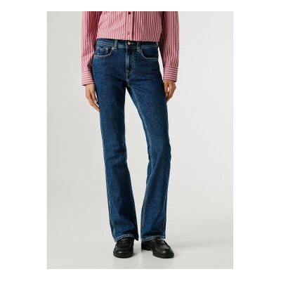 Pepe Jeans für Damen. PL20509245SA Jeans Bootcut Piper blau (24/32), Lässig, Baumwolle, Denim Pepe Jeans für Damen. PL20509245SA Jeans Bootcut Piper blau (24/32), Lässig, Baumwolle, Denim