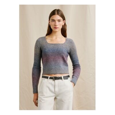 Pepe Jeans für Damen. PL7000069 Eloise Pullover grau (L), Lässig, Polyester Pepe Jeans für Damen. PL7000069 Eloise Pullover grau (L), Lässig, Polyester