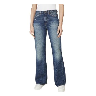 Pepe Jeans für Damen. PL20508055W0 Jeans Flare HW Willa blau (28/30), Lässig, Baumwolle, Denim Pepe Jeans für Damen. PL20508055W0 Jeans Flare HW Willa blau (28/30), Lässig, Baumwolle, Denim