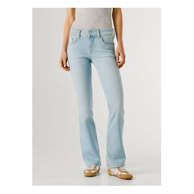 Pepe Jeans für Damen. PL20473662AB Jeans Flare Pimlico blau (31/32), Lässig, Baumwolle, Denim Pepe Jeans für Damen. PL20473662AB Jeans Flare Pimlico blau (31/32), Lässig, Baumwolle, Denim