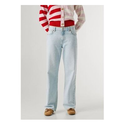 Pepe Jeans für Damen. PL20510422S1 Jeans Loose Hazel blau (26/30), Lässig, Baumwolle, Denim Pepe Jeans für Damen. PL20510422S1 Jeans Loose Hazel blau (26/30), Lässig, Baumwolle, Denim