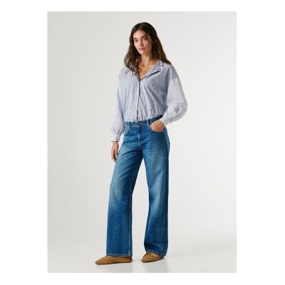 Pepe Jeans für Damen. PL20510424U1 Jeans Loose Hazel blau (30/34), Lässig, Baumwolle, Denim Pepe Jeans für Damen. PL20510424U1 Jeans Loose Hazel blau (30/34), Lässig, Baumwolle, Denim