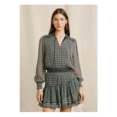 Pepe Jeans für Damen. PL9537701 Palmkleid schwarz (XL), Lässig, Polyester, Langarm Pepe Jeans für Damen. PL9537701 Palmkleid schwarz (XL), Lässig, Polyester, Langarm
