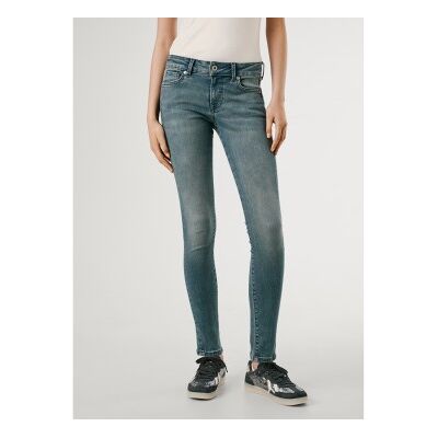 Pepe Jeans für Damen. PL2045838AD Jeans Skinny Soho blau (27/30), Lässig, Baumwolle, Denim Pepe Jeans für Damen. PL2045838AD Jeans Skinny Soho blau (27/30), Lässig, Baumwolle, Denim