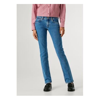 Pepe Jeans für Damen. PL20472983SA Jeans Slim Venus blau (26/32), Lässig, Baumwolle, Denim Pepe Jeans für Damen. PL20472983SA Jeans Slim Venus blau (26/32), Lässig, Baumwolle, Denim