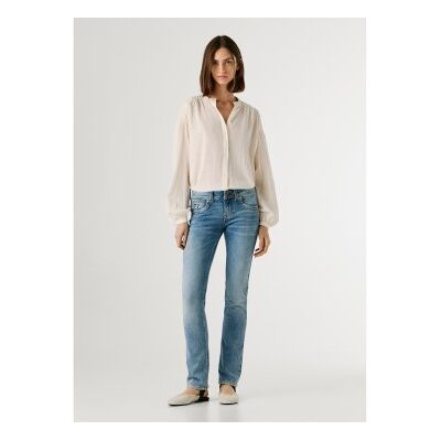 Pepe Jeans für Damen. PL2051039 Jeans Slim Venus blau (31/32), Lässig, Baumwolle, Denim Pepe Jeans für Damen. PL2051039 Jeans Slim Venus blau (31/32), Lässig, Baumwolle, Denim