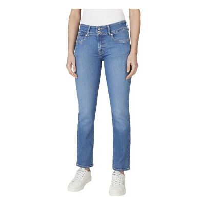 Pepe Jeans für Damen. PL2050874FB Jeans Slim Gen Push Up blau (27/30), Lässig, Baumwolle, Denim Pepe Jeans für Damen. PL2050874FB Jeans Slim Gen Push Up blau (27/30), Lässig, Baumwolle, Denim