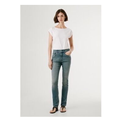 Pepe Jeans für Damen. PL2045898AD Jeans Slim Grace blau (27/30), Lässig, Baumwolle, Denim Pepe Jeans für Damen. PL2045898AD Jeans Slim Grace blau (27/30), Lässig, Baumwolle, Denim
