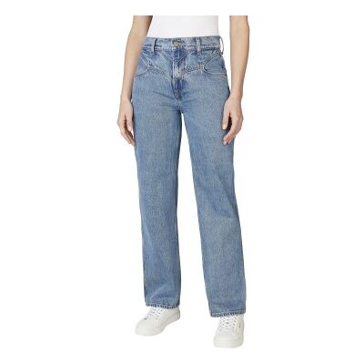 Pepe Jeans für Damen. PL2050885 Jeans Straight Robyn Western blau (27/30), Lässig, Baumwolle, Denim Pepe Jeans für Damen. PL2050885 Jeans Straight Robyn Western blau (27/30), Lässig, Baumwolle, Denim