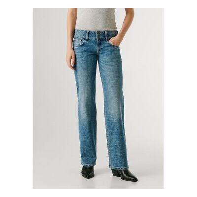 Pepe Jeans für Damen. PL20484854VB Jeans Gerade Venus blau (30/32), Lässig, Baumwolle, Denim Pepe Jeans für Damen. PL20484854VB Jeans Gerade Venus blau (30/32), Lässig, Baumwolle, Denim