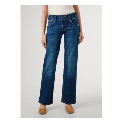 Pepe Jeans für Damen. PL2048485FB Jeans Venus Staright blau (27/30), Lässig, Baumwolle, Denim Pepe Jeans für Damen. PL2048485FB Jeans Venus Staright blau (27/30), Lässig, Baumwolle, Denim