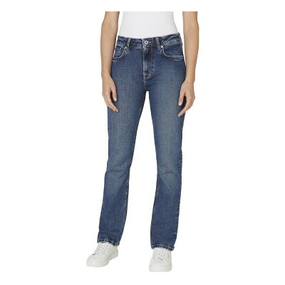 Pepe Jeans für Damen. PL2047305AA Jeans Gerade Mary blau (27/30), Lässig, Baumwolle, Denim Pepe Jeans für Damen. PL2047305AA Jeans Gerade Mary blau (27/30), Lässig, Baumwolle, Denim