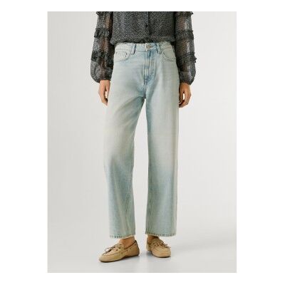 Pepe Jeans für Damen. PL20473182V1 Jeans Gerade Lexa blau (27/30), Lässig, Baumwolle, Denim Pepe Jeans für Damen. PL20473182V1 Jeans Gerade Lexa blau (27/30), Lässig, Baumwolle, Denim