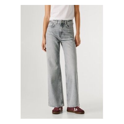 Pepe Jeans für Damen. PL20473188VA Gerade Jeans Lexa grau (27/30), Lässig, Baumwolle, Denim Pepe Jeans für Damen. PL20473188VA Gerade Jeans Lexa grau (27/30), Lässig, Baumwolle, Denim